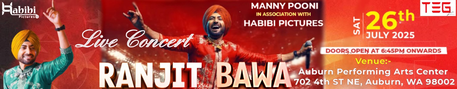 Ranjit Bawa Live In Concert Seattle 2025