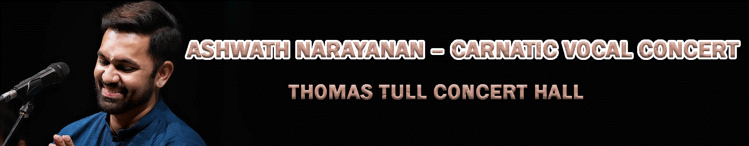 MITHAS presents: Ashwath Narayanan – Carnatic Vocal Concert