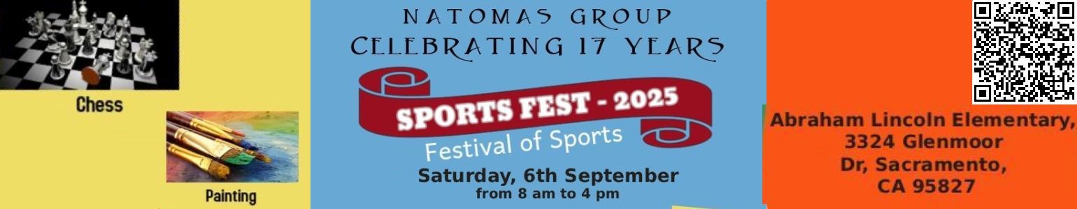 Natomas Group Sports fest 2025 Chess / Painting September 06th