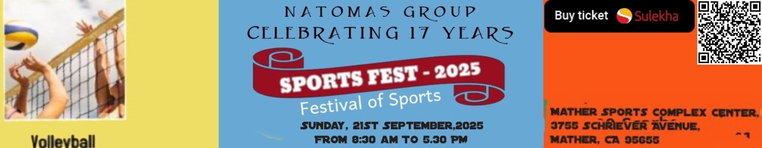 Natomas Group Sports Fest 2025 Volleyball September 21st