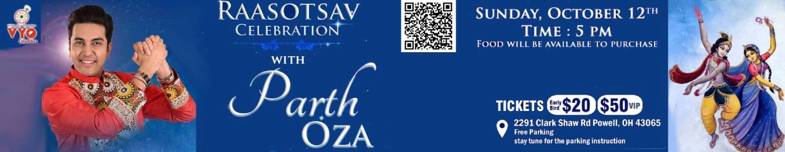 Parth Oza Garba in Ohio For Raasotsav Celebration 