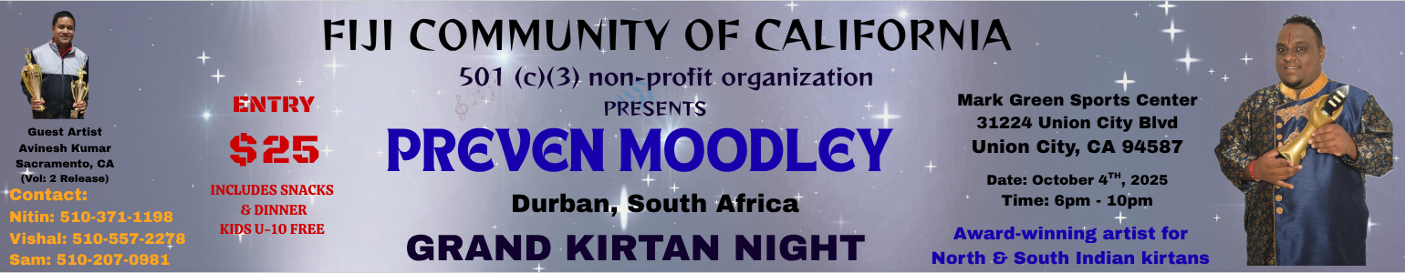Preven Moodley Grand Kirtan Night
