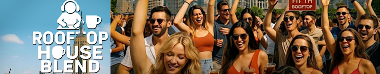 ROOFTOP HOUSE BLEND DAY PARTY AT 230 FIFTH ROOFTOP
