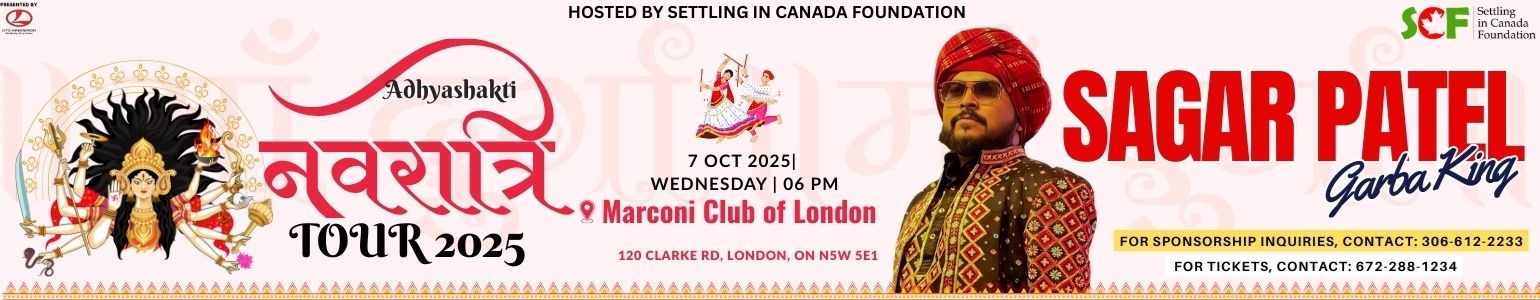 Sagar Patel Adhyashakti Navratri Garba 2025 in LONDON