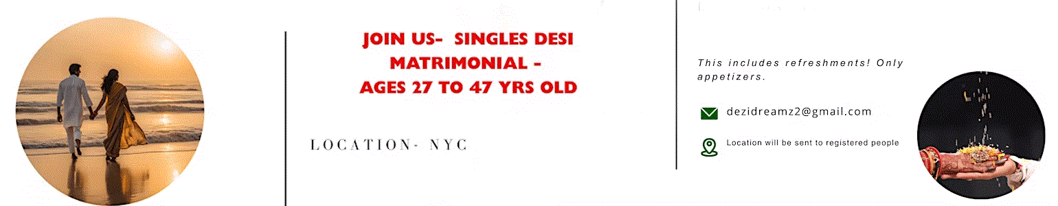 Singles Desi - Matrimonial NYC