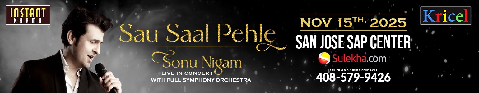 Sonu Nigam Live Symphony Concert in the Bay Area 2025