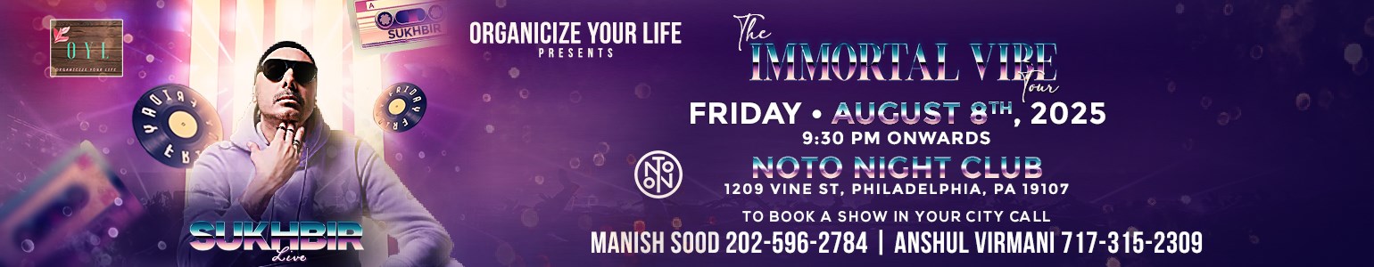 Sukhbir Live In Philadelphia - Immortal Vibe Tour