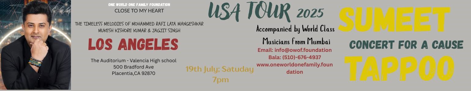 Sumeet Tappoo Close To My Heart - A Live Concert Celebrating The Timeless Melodies Mohammed Rafi Lata Mangeshkar Mukesh Kishore Kumar & Jagjit Singh