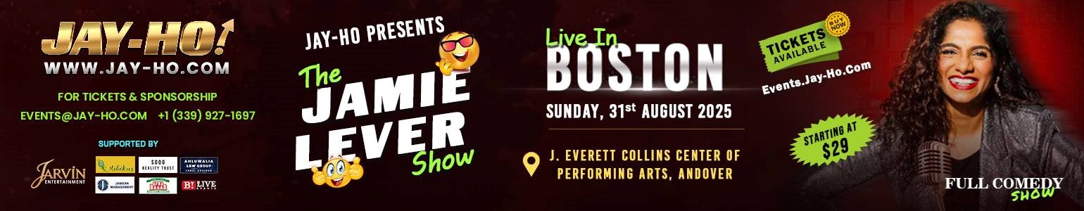 Jay-Ho! The Jamie Lever Show - Live in Boston