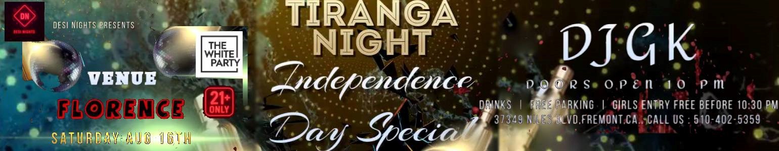 TIRANGA NIGHT - Bollywood Night