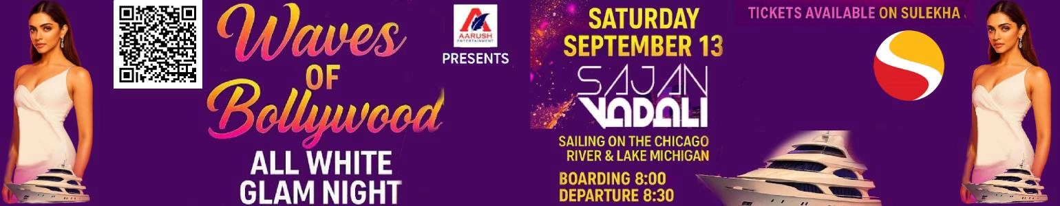 WAVES OF BOLLYWOOD – ALL WHITE GLAM NIGHT!
