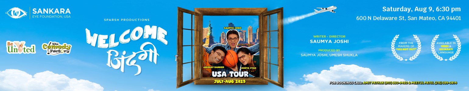 Welcome Zindagi Live in San Mateo