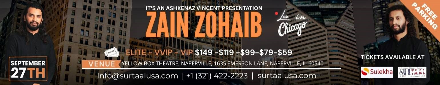 Zain Zohaib Qawwali Mehfil in Chicago