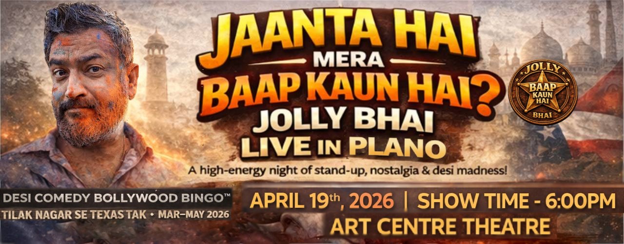 Jolly Bhai Live in Plano – Hindi Stand-Up Comedy | Jaanta Hai Mera Baap Kaun Hai?