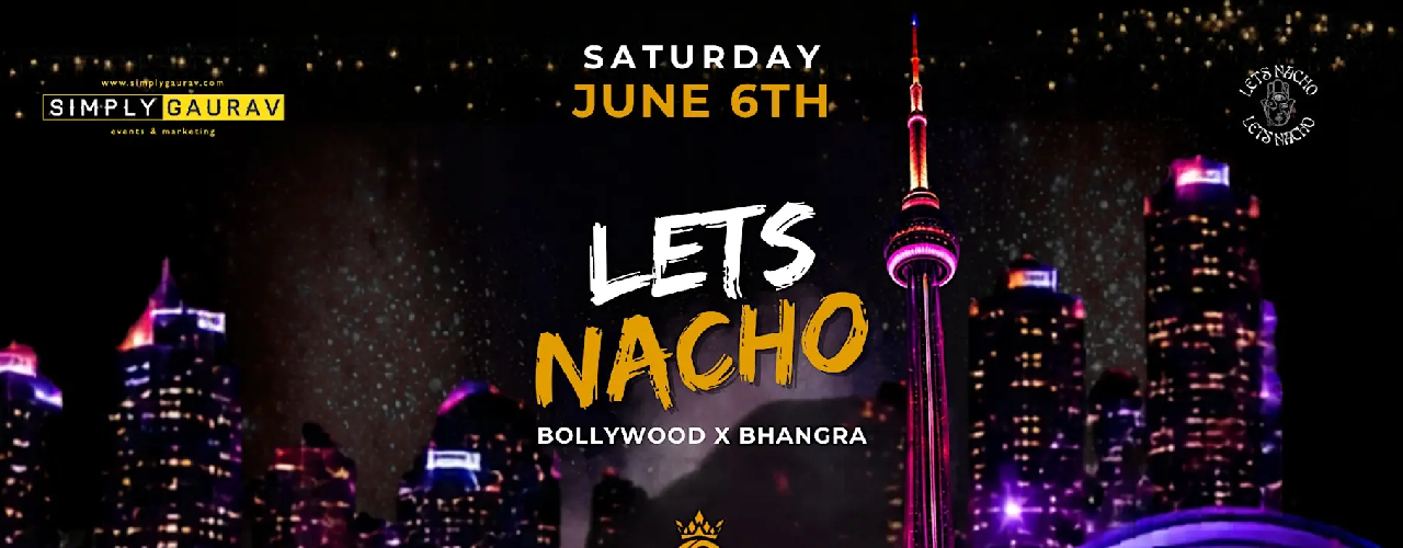All Black Bollywood Affair ON KING ST W - HOSTED BY LETS NACHO