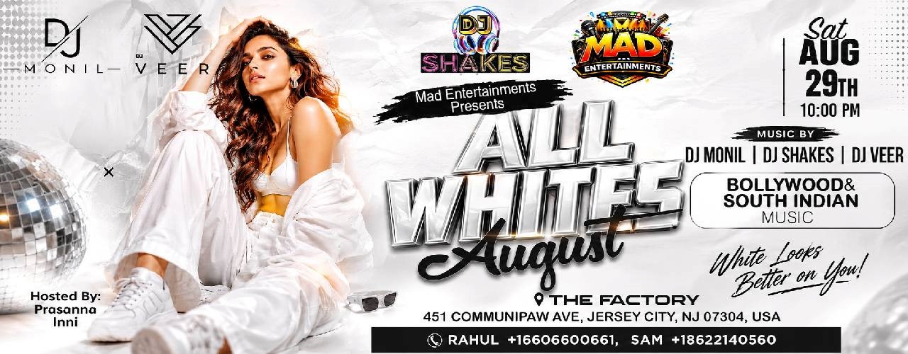 All Whites August