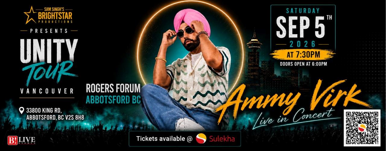 Ammy Virk Live Concert in Abbotsford BC