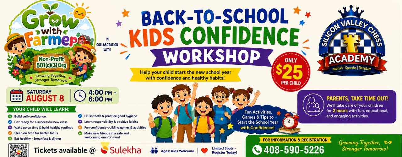 Back-to-School Kids Confidence Workshop 2026