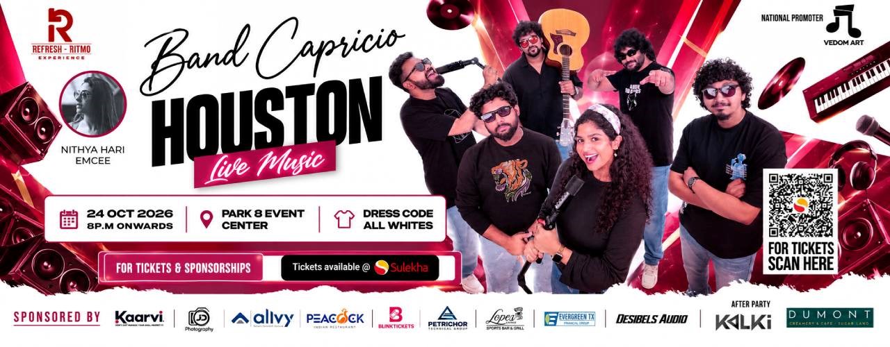 Band Capricio Live Music in Houston