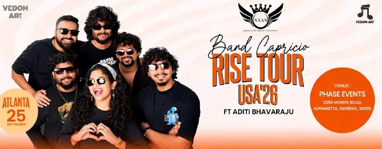 Band Capricio Rise Tour 2026 - Live In Atlanta 
