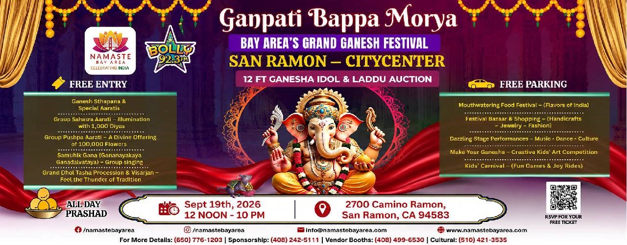 Bay Area's Grand Ganesh Festival 