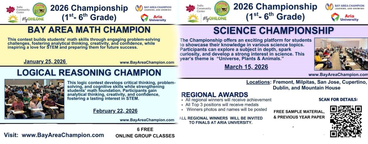 BAY AREA SCIENCE CHAMPIONSHIP