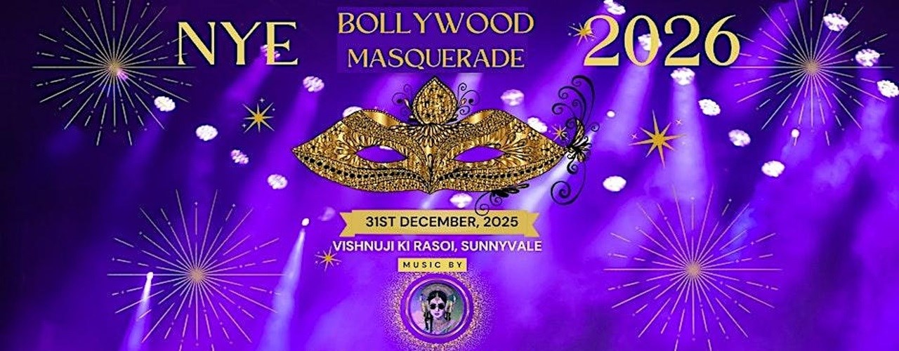 Bollywood Masquerade New Years Eve 2026 Bash