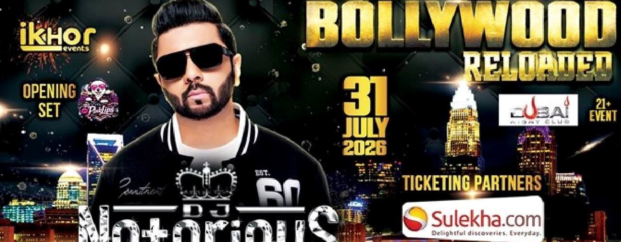 BOLLYWOOD RELOADED 2026 | ft. DJ Notorious Live in Charlotte| Number one Bollywood DJ !!