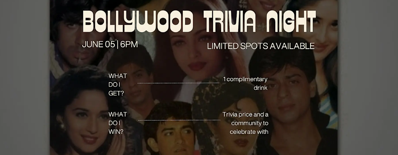 Bollywood Trivia Night