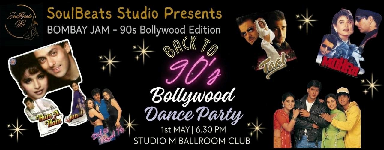 Bombay Jam - 90s Bollywood Dance Edition In San Jose