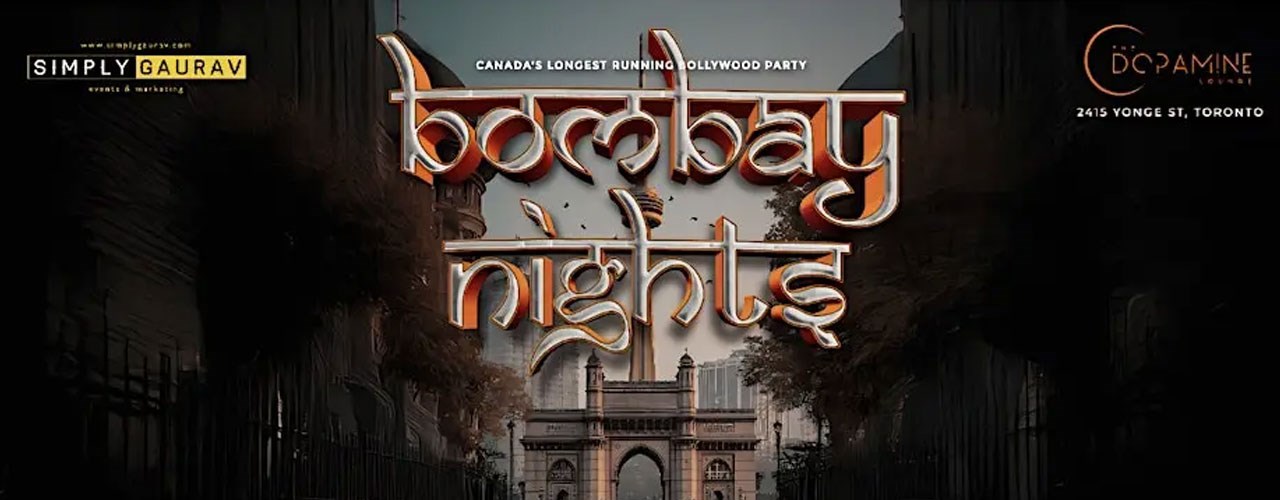 BOMBAY NIGHTS | Canada's Longest Running Bollywood Party