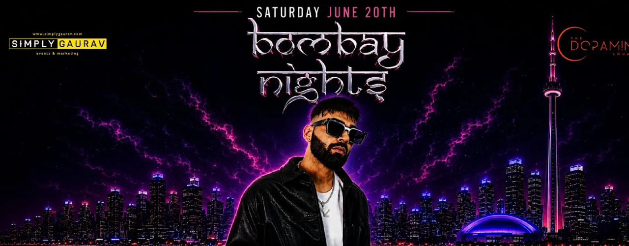 BOMBAY NIGHTS w/ DJ UPSIDEDOWN from New York City