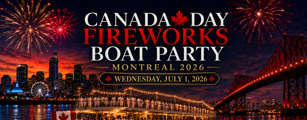 CANADA DAY FIREWORKS BOAT PARTY MONTREAL 2026
