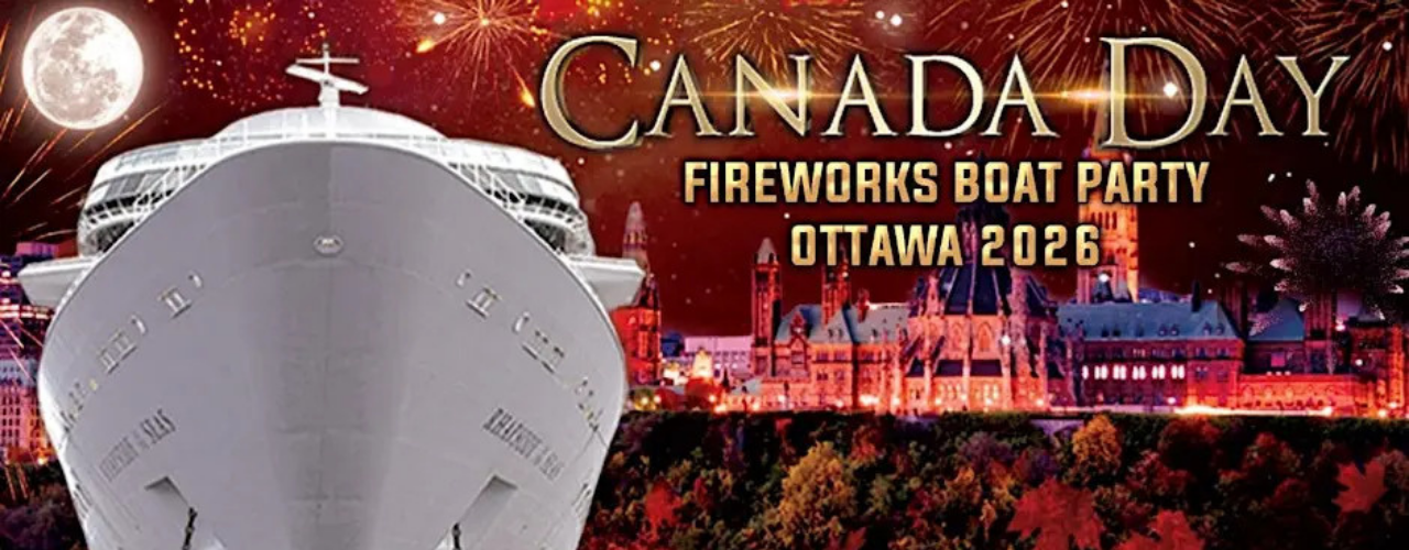 CANADA DAY FIREWORKS BOAT PARTY OTTAWA 2026