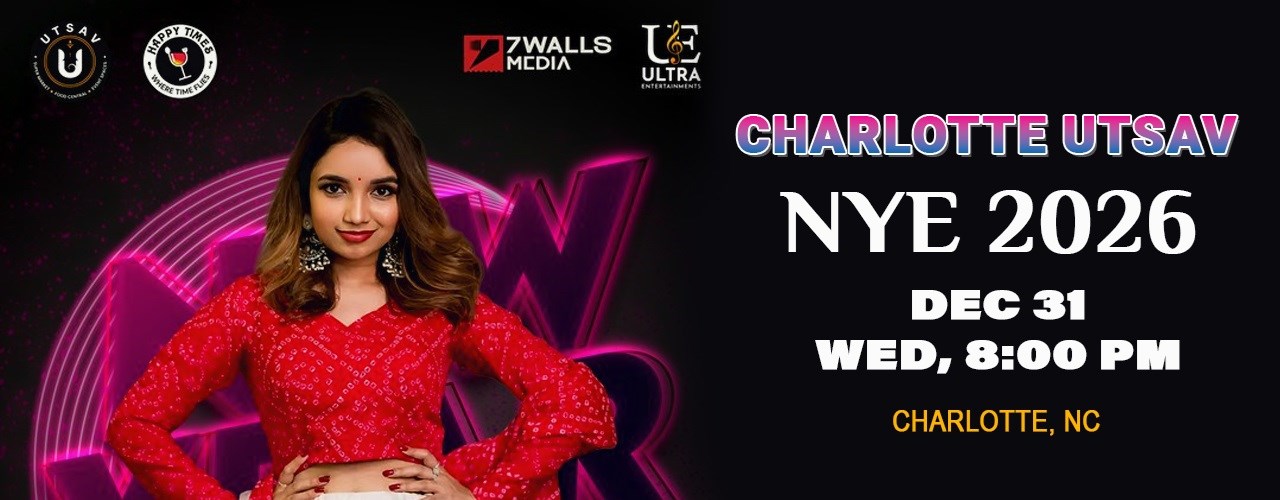 CHARLOTTE UTSAV | NYE 2026 |NUTANA MOHAN | LIVE BAND | DJ