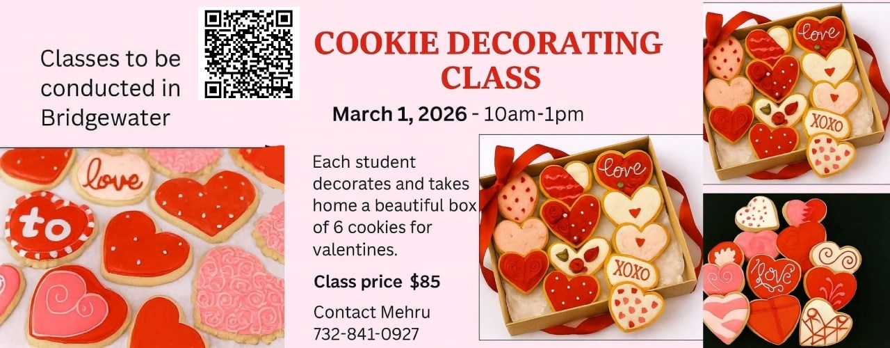 Cookie Decorating Class for Valentine