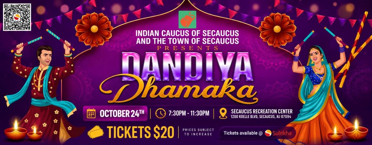 Dandiya Dhamaka 2026 In New Jersey.