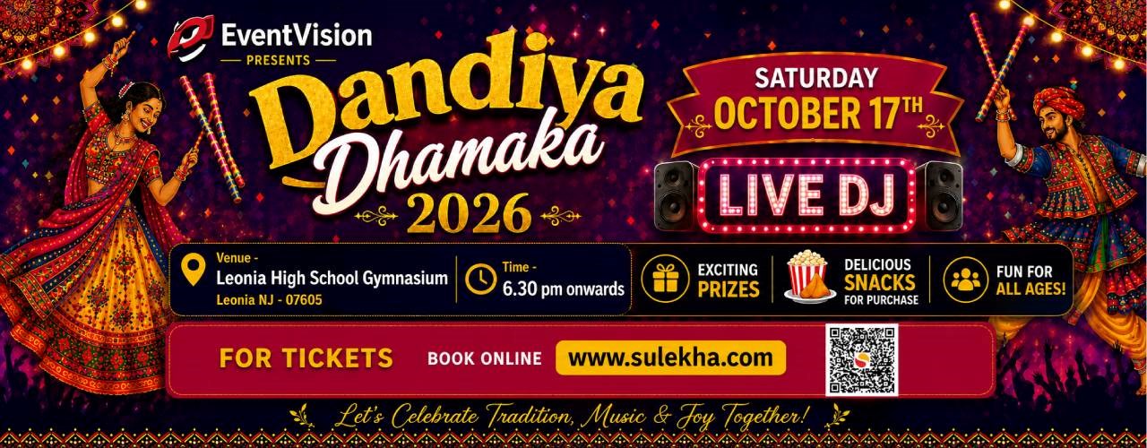 Dandiya Dhamaka 2026 Live Dj In Nj