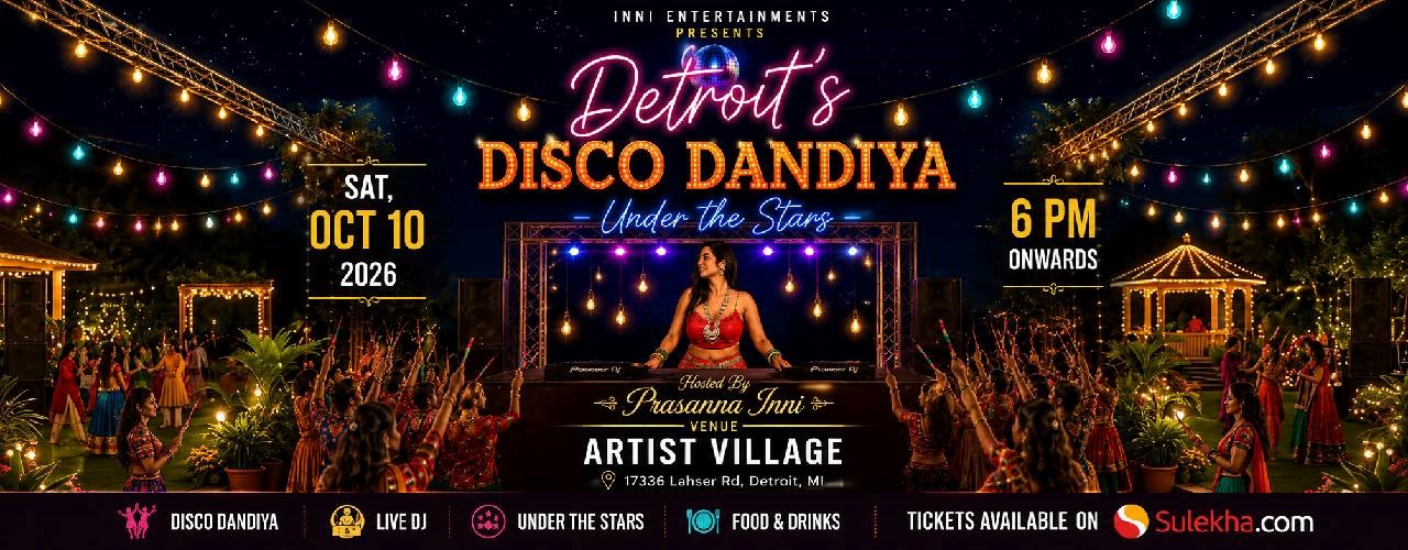 Detroit's Disco Dandiya - Under The Stars