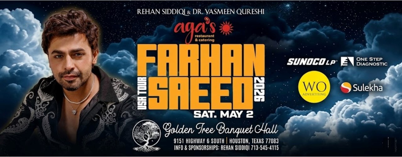 Farhan Saeed Live In Houston