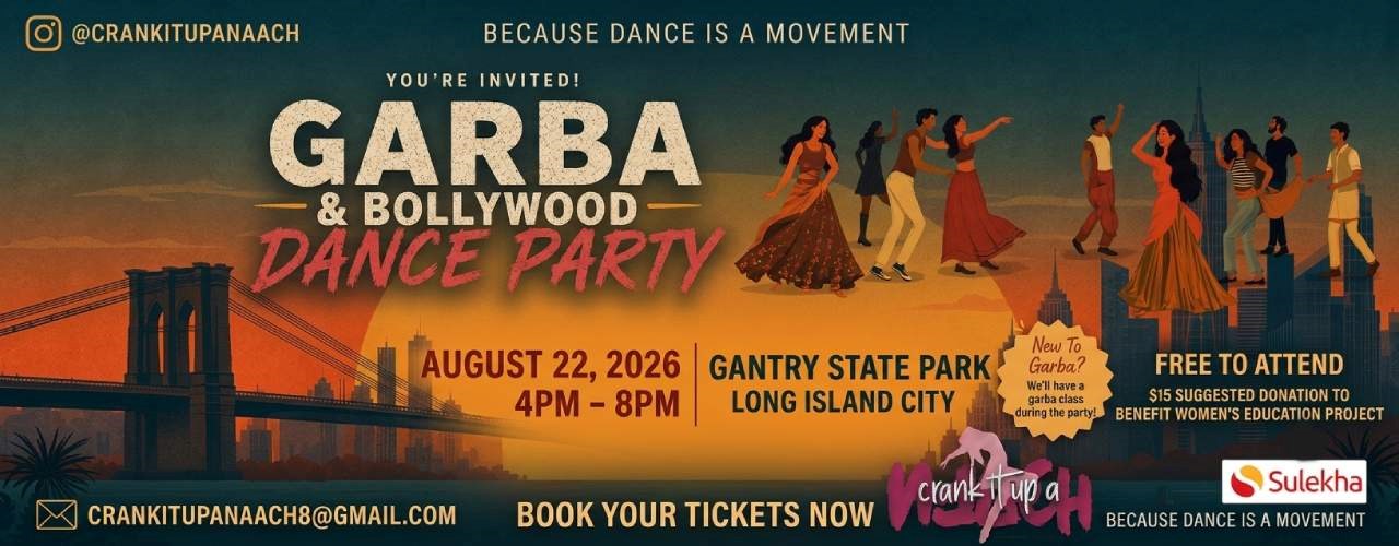 Garba & Bollywood Dance Party In Ny