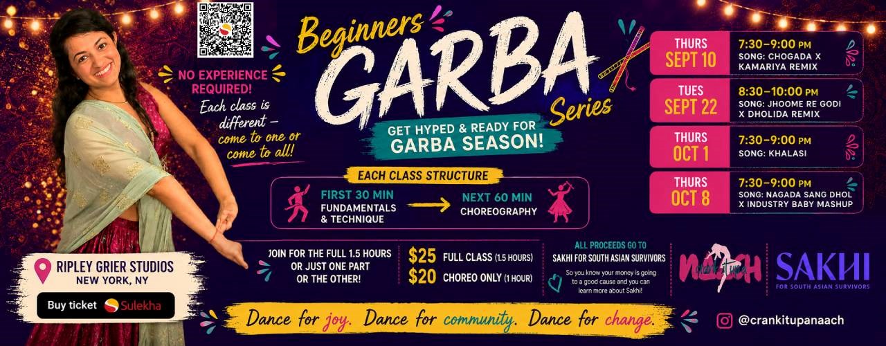 Garba Season for Beginners Series in Newyork