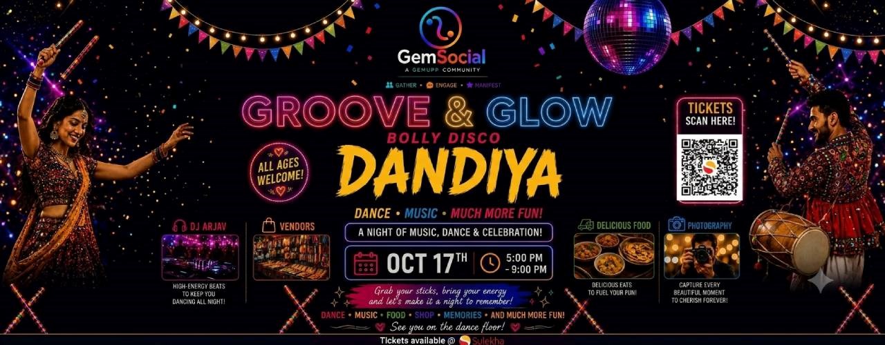 Groove & Glow Bolly Disco Dandiya