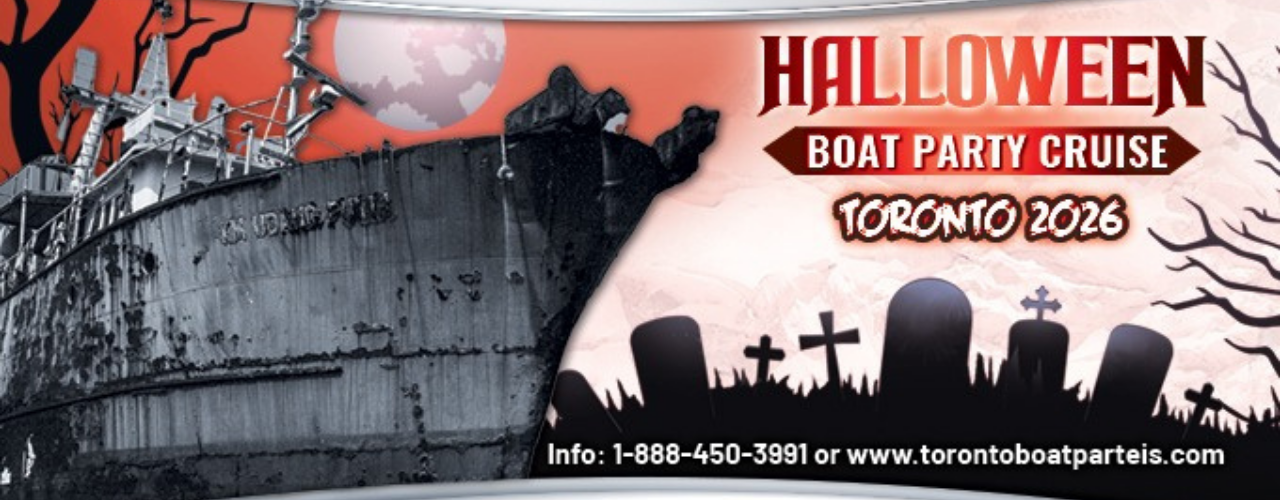 HALLOWEEN BOAT PARTY CRUISE TORONTO 2026 | TICKETS STARTING AT $25