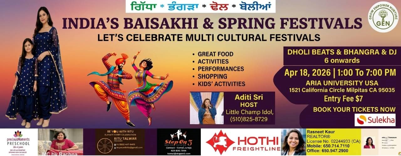 India's Baisakhi & Spring Festivals in California