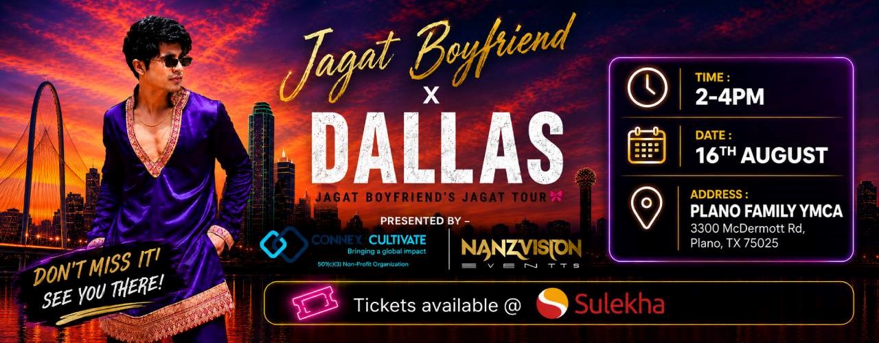 Jagat Boyfriend In Dallas With Aadil Khan