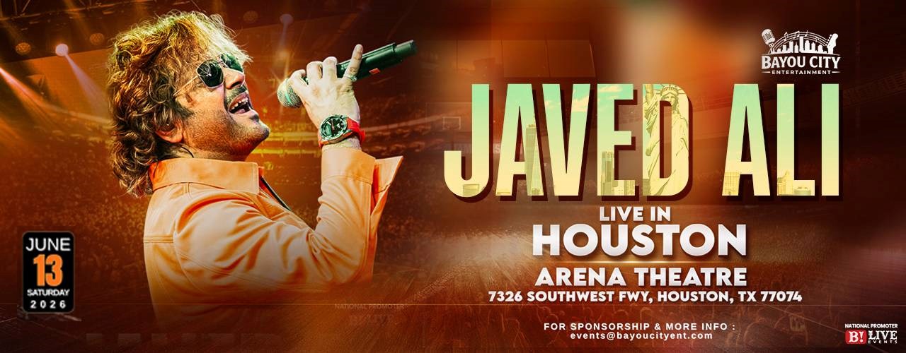 Javed Ali Live in Concert Houston 2026