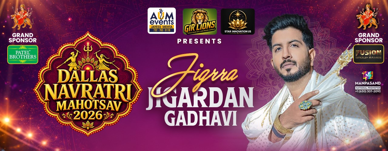 Jigardan Gadhvi - Live in Dallas Garba Mahotsav 2026