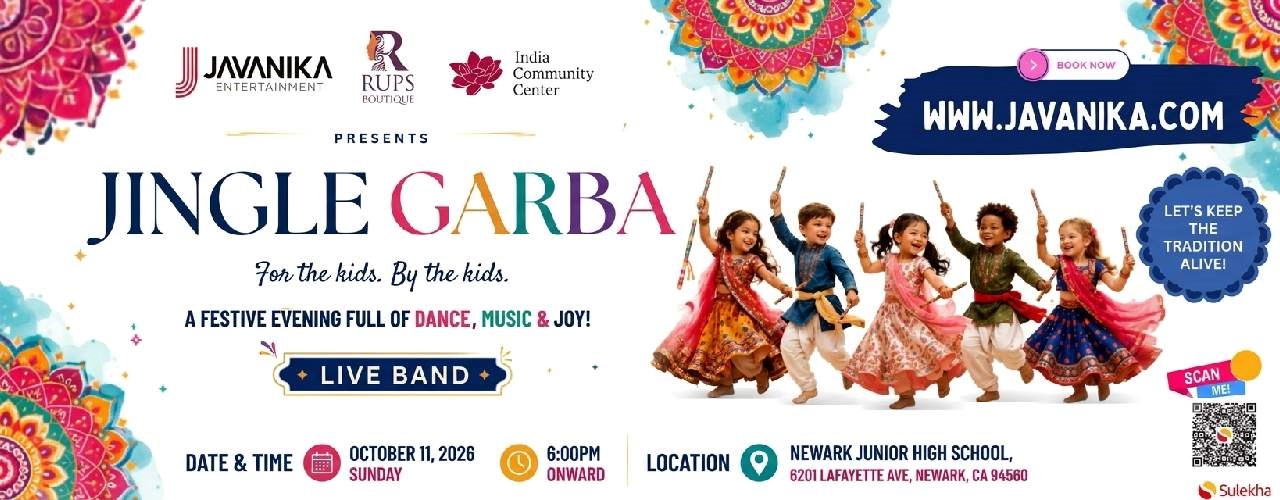 Jingle Garba For the kids by the kids Live Band