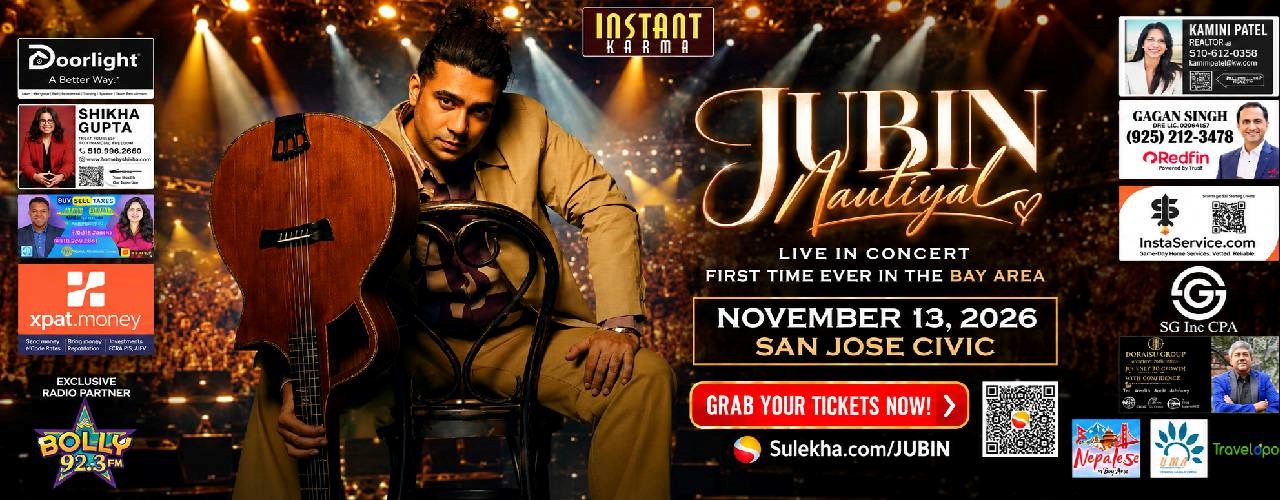 Jubin Nautiyal Live in Concert – Bay Area | First Time Ever